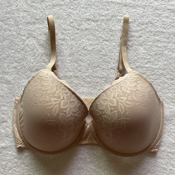 Natori 731252 Sheer Glamour Full Fit Contour Underwire Bra, Women's 34DDD - Picture 1 of 7